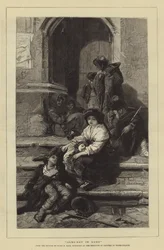 Alms-Day in Rome
